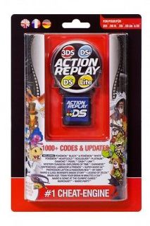 ACTION REPLAY CHEAT CHEATS DEVICE FOR ALL NINTENDO NDS 3DS AND DS 