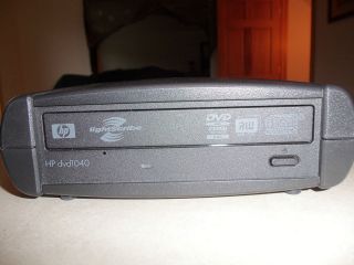   with Lightscribe. (Mint condition)HP EXTERNAL DVD BURNER WRITER 20X