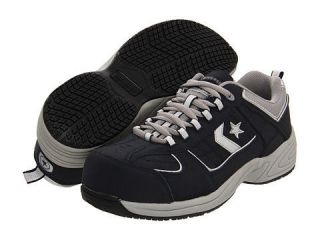 CONVERSE Mens Work Sure Shot Steel Toe Sneakers Shoes Navy Blue C1820