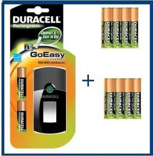 4x Duracell StayCharged AAA + rechargeable battery + CEF24NC Charger 