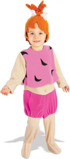   Pebbles Cave Girl Pink Cute Dress Up Halloween Child Costume