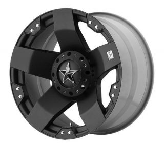 BLACK XD ROCKSTAR 18 X 9 8 LUG ford chevy dodge wheels JEEP F150 