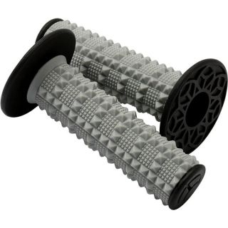 Tag Metals Rebound Tech Dual Compound Motorcycle Grips   BLACK 