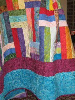 Amazing Batik Quilt   Quilt Pattern   Jelly Roll friendly   Beginner
