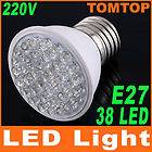 E27 7W 108/166 LED Corn Light Bulb Lamp 220V White/Warm White Ultra 