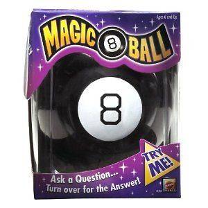 Magic 8 Eight Ball Mattel Lucky Billiard *FREE EXP SHIP