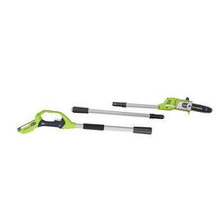 Greenworks 24V Cordless 8 in Lithium Ion Electric Pole Saw 20102A NEW