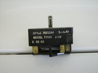   STOVE PARTS Frigidaire 7521244 Electric Range Burner Control Switch