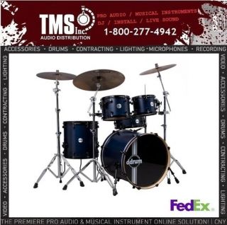 Drums Reflex Kit IN BLACK Satin TMS AUDIO  CNY