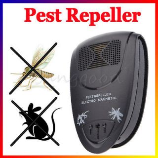  Ultrasonic Anti Mosquito Insect Pest Mouse Killer Magnetic Repeller