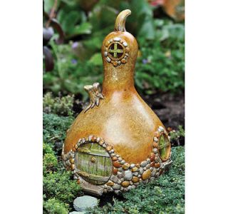 Miniature Garden Fairy Gourd House, Indoor/ Outdoor Fiddlehead 