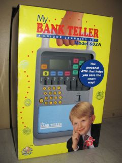   Sepia MY BANK TELLER Electronic ATM MACHINE A Unique Toy MONEY BANK