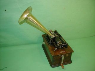 Edison Columbia Cylinder Phonograph Horn all Brass 14