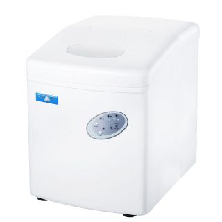 Polar Cube Elite White Portable Ice Maker By Great Northern Popcorn