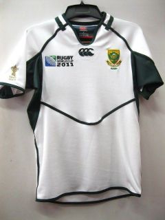 BNWT SOUTH AFRICA SPRINGBOKS AWAY RUGBY WORLD CUP JERSEY TRIKOT 2011