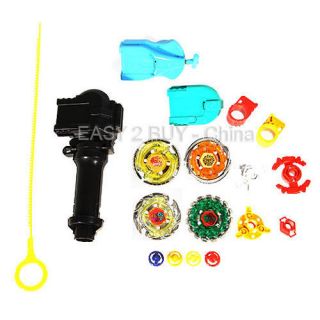 Beyblade Metal Fusion Electronic Tops A Set