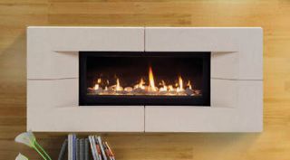 Majestic Modern Gas Fireplace Linear Echelon 42 Monessen 