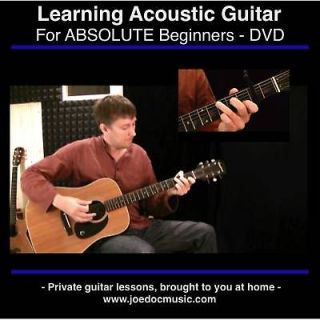 Learn to Play Guitar On DVD / Video Guitar Lessons For Beginners GREAT 