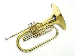   Durand Brass Marching Band Mellophone w/Case, Mouthpiece & Warranty