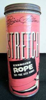   fitness muscle builder flex home exercise tin & equipment 1950s