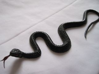Funny Prank Joke Realistic Toy Lifelike Rubber Snake 14 Length