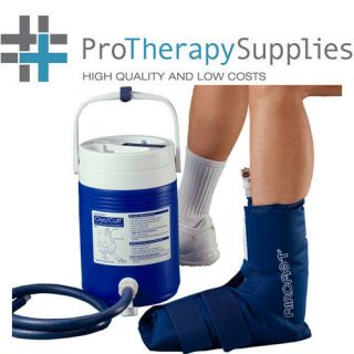   Ankle Cryo/Cuff & Gravity Fed OR Motorized Cooler   Adult & Pediatric