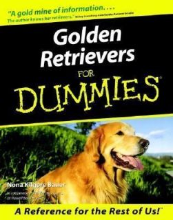Newly listed Golden Retrievers for Dummies by Nona Kilgore Bauer (2000 
