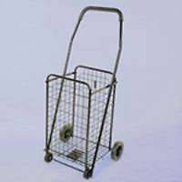 Folding Travel Rolling Shopping / Laundry Basket Cart TPG 68003L