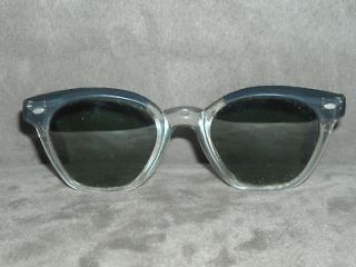 Vintage Willson Sunglasses Eyeglasses Glasses Frame Horn Rimmed Retro 