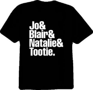 Facts of Life RETRO TV Tootie 80s Classic Black T Shirt
