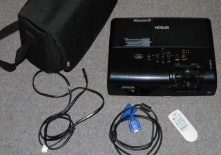 Tested & Working Epson PowerLite 77c LCD Projector EMP X5 W 