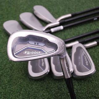 F2 SE Face Forward Irons Set    4 PW Wedge GRAPHITE Golf Clubs    NEW