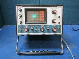 Heath Heathkit 15MHz Dual Trace Oscilloscope Model IO 4510
