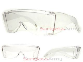   DELIVERY Full Shield Protection LAB SAFETY GLASSES goggles face