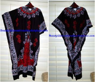 Hippy Ethnic Style/Clothing​/Kaftan/Dashik​i Batik Tie Dye C CLR16 
