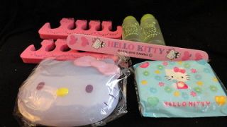 Sanrio Hello Kitty Pedicure Bath Set Pink File