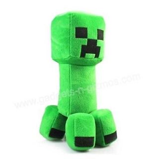 Minecraft Creeper Plush Doll Pillow Cushion Green 30CM Soft Toy 