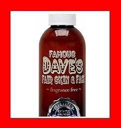 FAMOUS DAVES FAIR SKIN & FACE SELF TANNER lotion