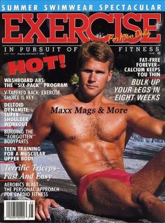 Exercise for Men Only Magazine 5/94 muscles surfers MATTHEW BITETTI