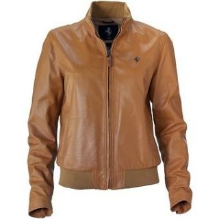 ferrari leather jacket in Mens Clothing