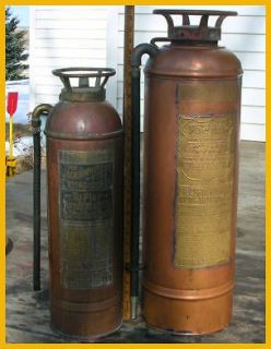 antique fire extinguisher in Extinguishers