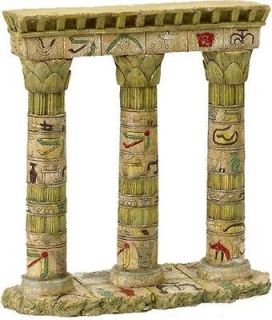 Egyptian Columns Aquarium Decoration Ornament   Large