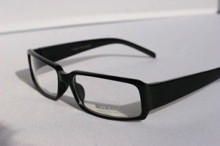   Lens BLACK Eyeglasses Glasses NERD Rectangular Smart Looking Frame