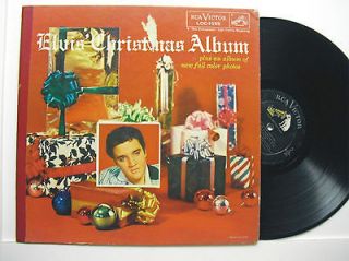 Elvis Presley Elvis Christmas Album w/ booklet RCA LOC 1035