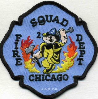 Chicago Squad   2, IL Popeye fire patch