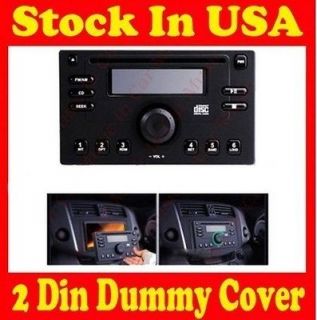    theft Detachable Dummy Face Panel Cover For 2 Din 7 Car DVD Player