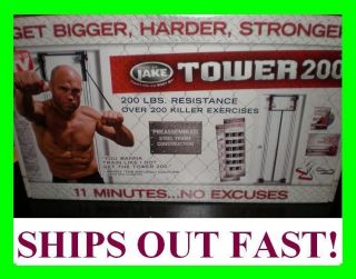   By Jake TOWER200 TOWER 200 Full Body Exercise Home Gym   BRAND NEW
