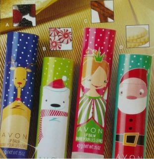 Lot of 20 Avon 2012 HOLIDAY SWEETS LIP BALM, Factory Sealed