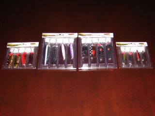Lot of 16 New In The Box Spoon Lures Bass Trout Redfish Fishing Tackle