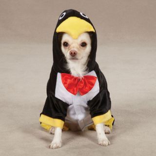 MED PENGUIN Dog Costume Halloween Yorkie Poodle Shih tzu Pug Pet 